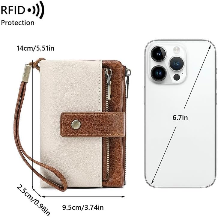 Women's RFID Blocking Leather Wallet