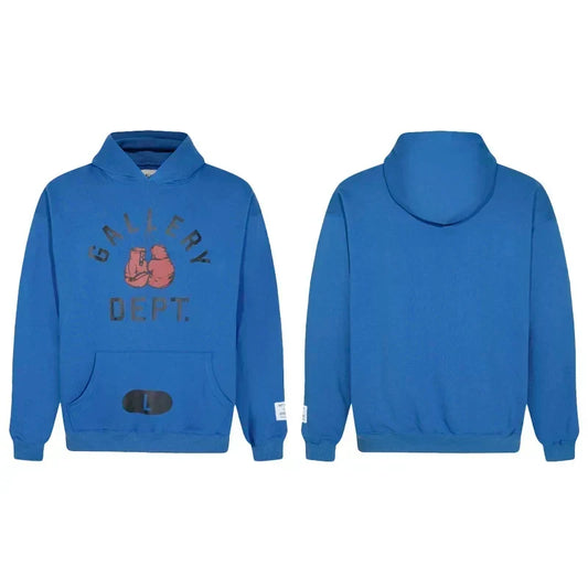 Gallery Dept. Blue Logo Hoodie