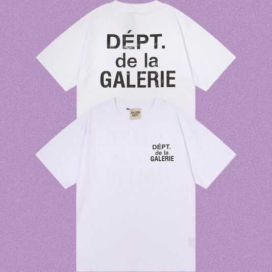 Gallery Dept. DÉPT. de la GALERIE Short Sleeve T-Shirt - White/Black