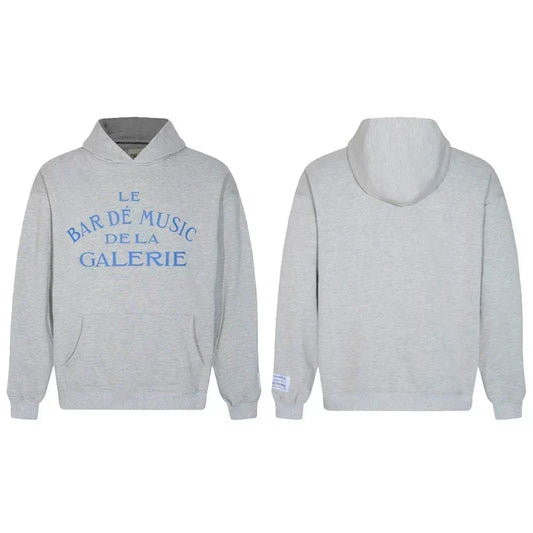 Gallery Dept. Blue Text Hoodie