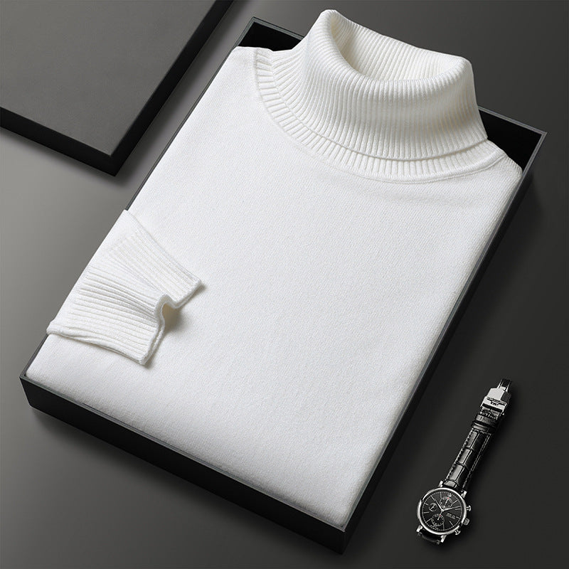 ⏳ Hot Sale!  ⏰Men's Solid Color Premium Turtleneck Sweater👔