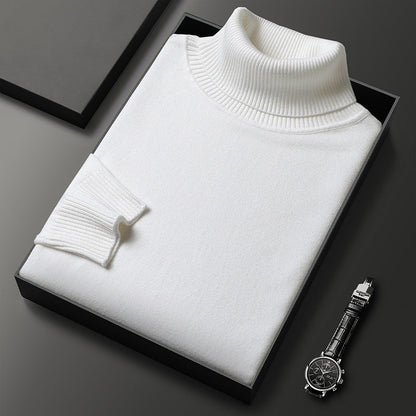 ⏳ Hot Sale!  ⏰Men's Solid Color Premium Turtleneck Sweater👔