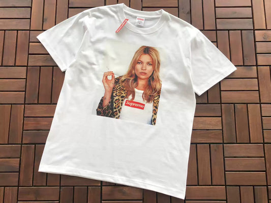 Supreme Kate Moss Photo T-Shirt - White