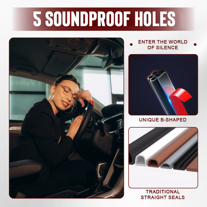 📢2026 Hot Sale 50% off⏰Car Noise Reduction Dust-proof Rubber Seal Strip