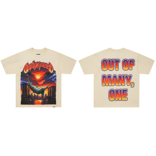 GodSpeed Out Of Many Graphic T-Shirt