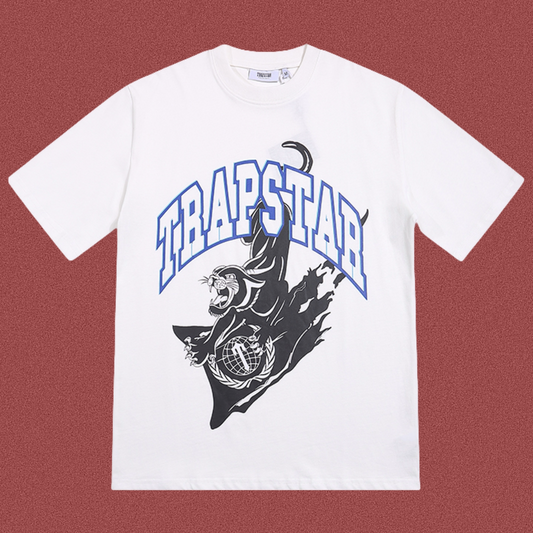 TRAPSTAR White Wolf Graphic T-Shirt