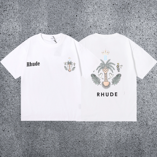 RHUDE Royal Crest T-Shirt – White