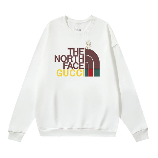 The North Face x Gucci Vintage Logo Crewneck Sweatshirt – White
