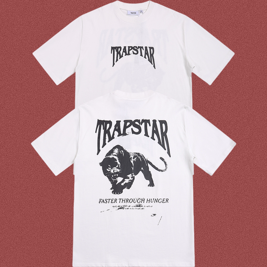 TRAPSTAR White Panther Graphic T-Shirt