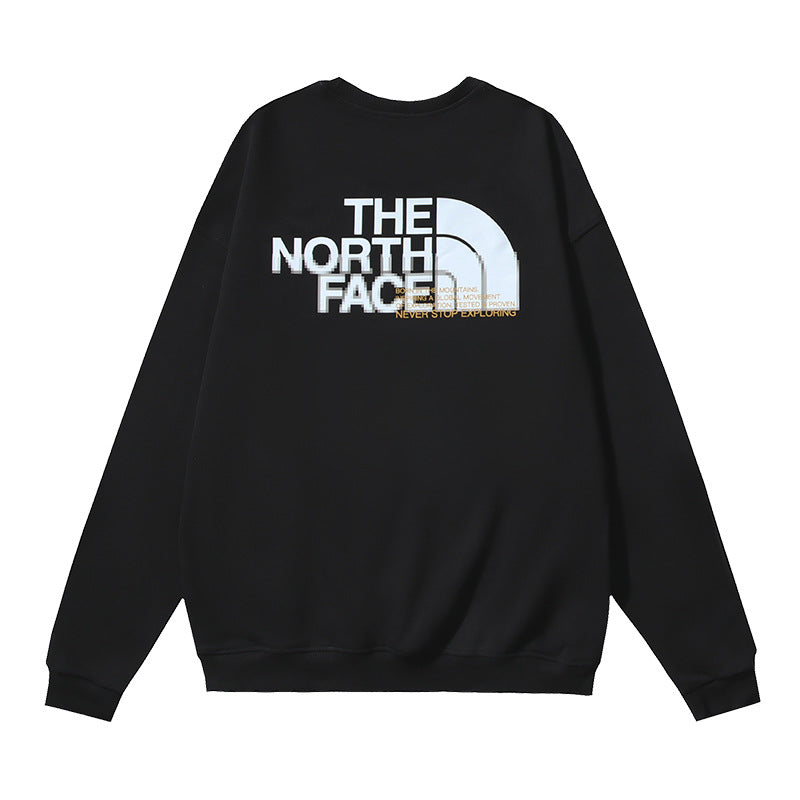 The North Face Oversized Half Dome Logo Crewneck Sweatshirt – Black