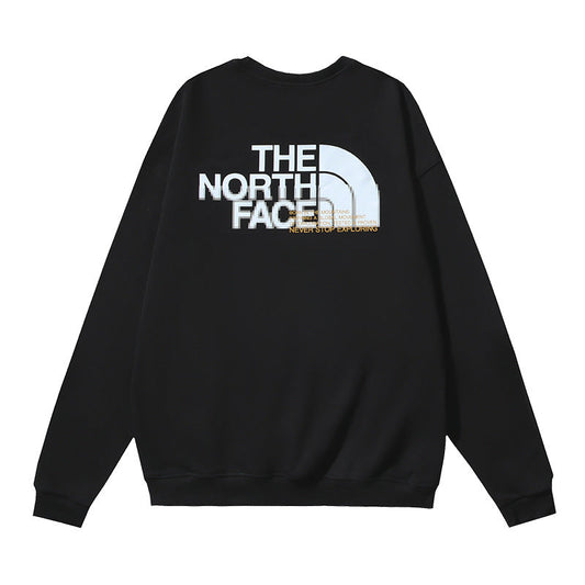 The North Face Oversized Half Dome Logo Crewneck Sweatshirt – Black