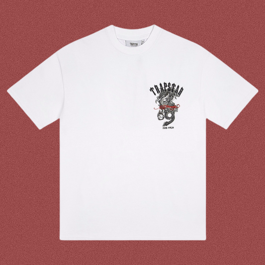 TRAPSTAR Dragon Logo T-Shirt White