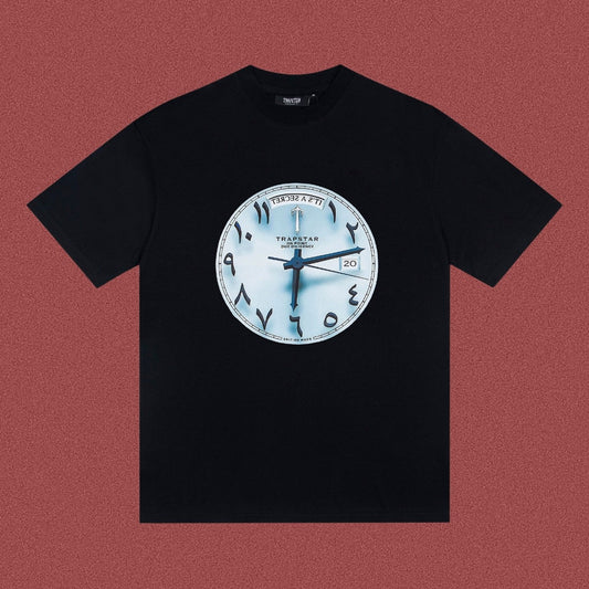 TRAPSTAR Clock Graphic T-Shirt Streetwear Tee