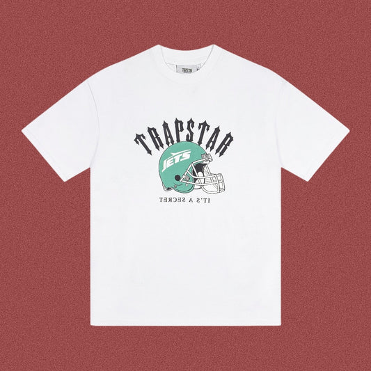 TRAPSTAR Graphic Logo Helmet Print T-Shirt