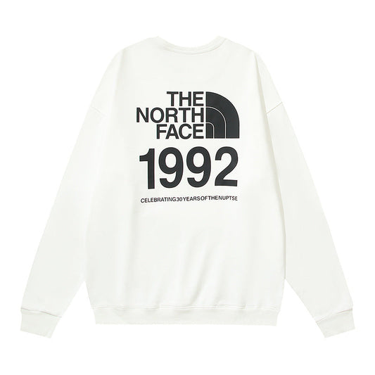 The North Face 1992 Anniversary Logo Crewneck Sweatshirt – White