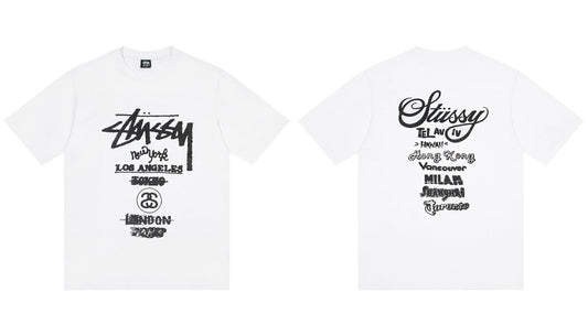 STUSSY World Tour Graphic T-Shirt