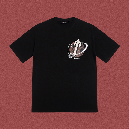 TRAPSTAR Graphic Print T-Shirt – Black