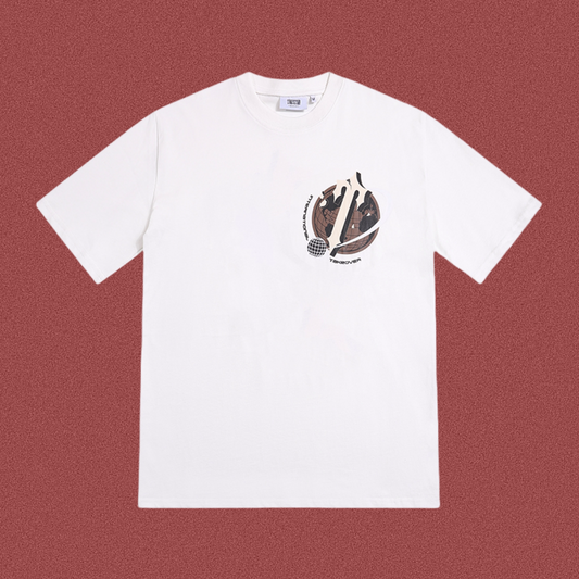 TRAPSTAR Graphic Logo T-Shirt – White