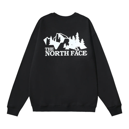 The North Face Forest Landscape Graphic Crewneck Sweatshirt – Black
