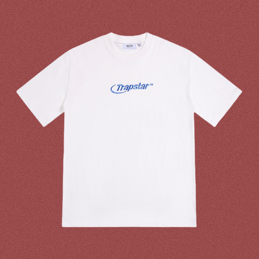 TRAPSTAR Embroidered Logo T-Shirt – White