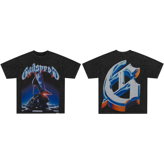 GodSpeed Alien Graphic T-Shirt