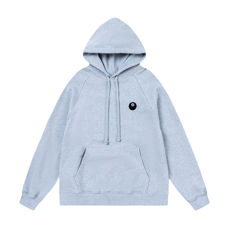 STUSSY 8 Ball Hoodie Light Blue