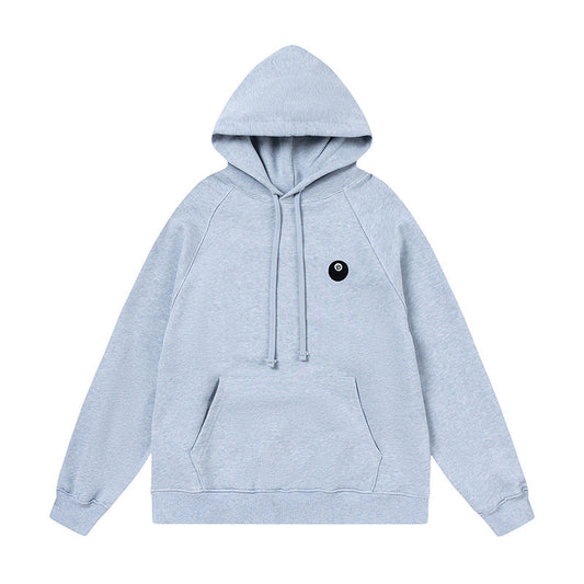 STUSSY 8 Ball Hoodie Light Blue