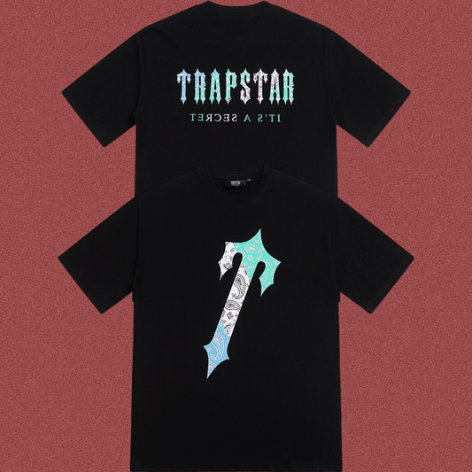 TRAPSTAR Cross Graphic T-Shirt – Black