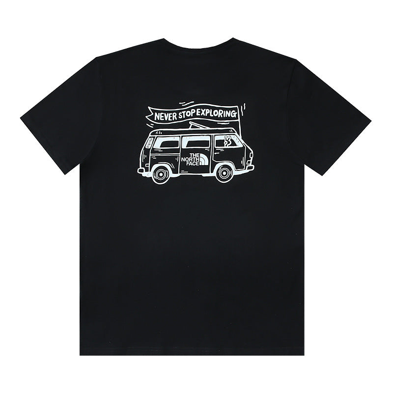 The North Face Adventure Van Back Graphic Black T-Shirt