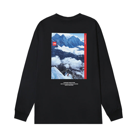 The North Face Alpine Expedition Back Graphic Long Sleeve T-Shirt – Black