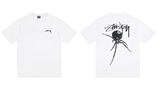 STUSSY Dice Spider Graphic T-Shirt
