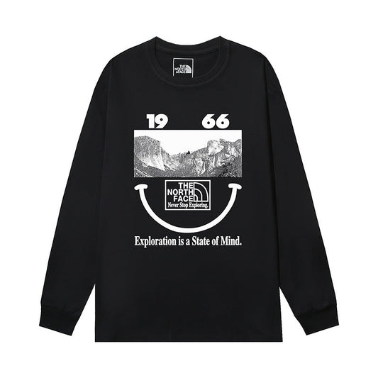 The North Face 1966 Exploration Is a State of Mind Long Sleeve Graphic T-Shirt