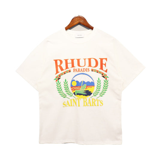 RHUDE Paradis Saint Barts Graphic T-Shirt