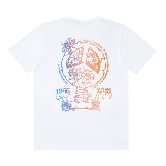 The North Face Eco Globe Gradient White T-Shirt