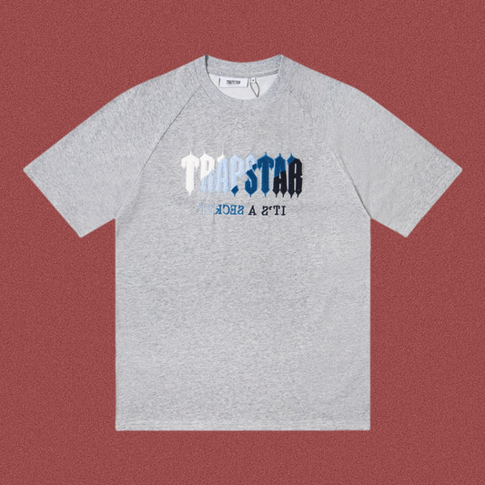 TRAPSTAR It's A Secret Terry Logo Grey T-Shirt