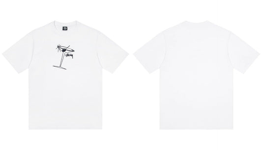 STUSSY Cocktail Graphic T-Shirt