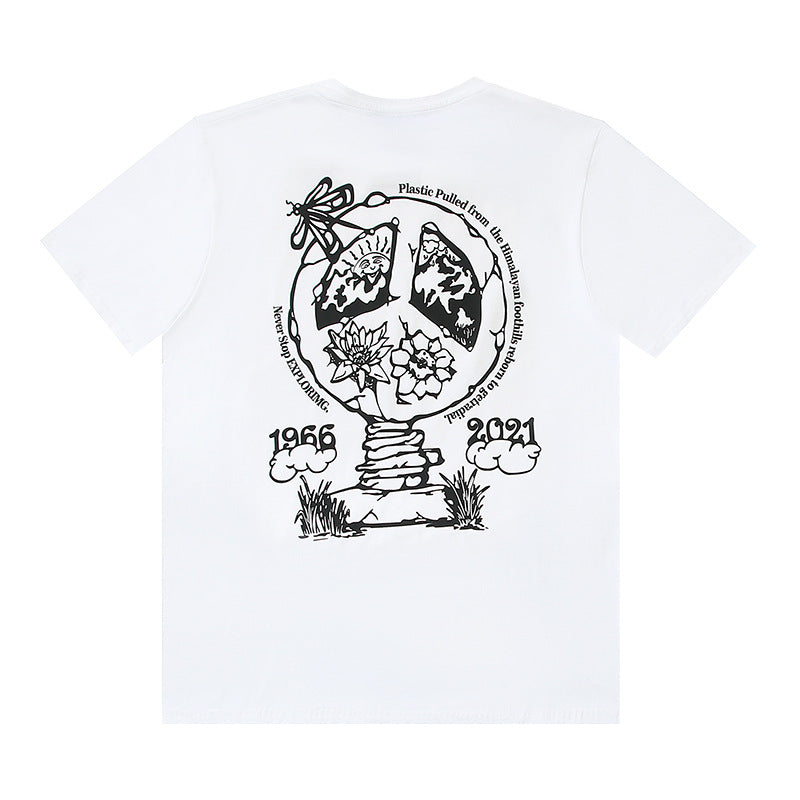 The North Face Eco Globe Graphic White T-Shirt