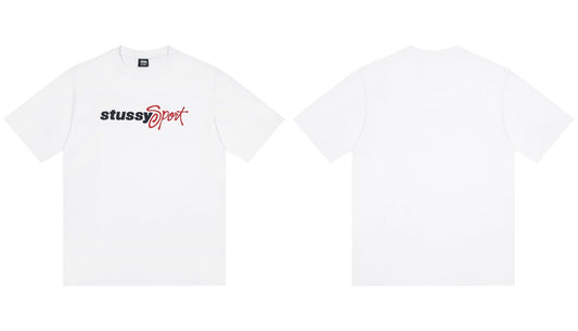 STUSSY Sport Logo T-Shirt – White