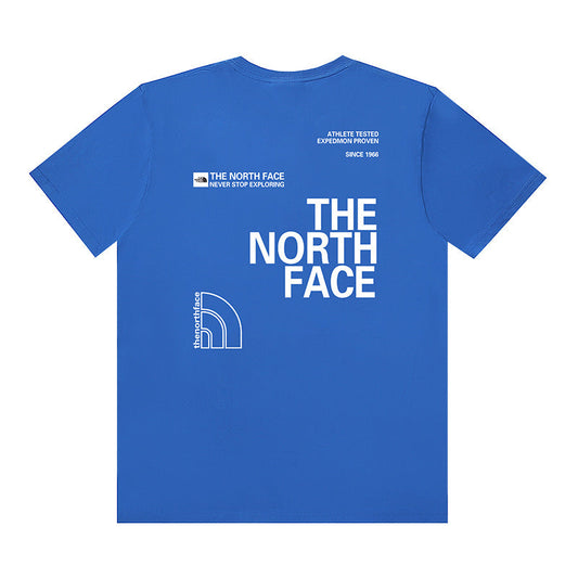 The North Face Expedition Typography Blue T-Shirt