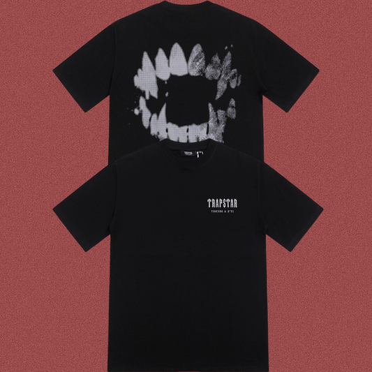 TRAPSTAR Shadow Logo Graphic Black T-Shirt