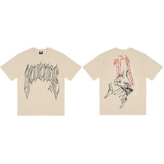 REVENGE Sketch Portrait T-Shirt