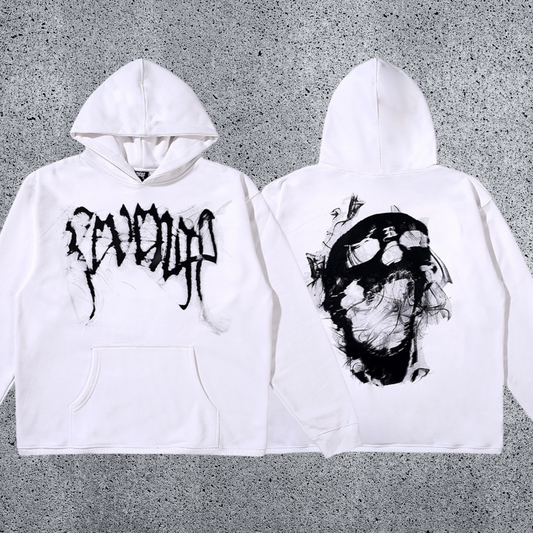 REVENGE Graphic Pullover Hoodie