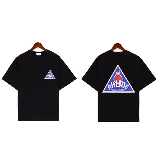 RHUDE Triangle Logo Graphic T-Shirt