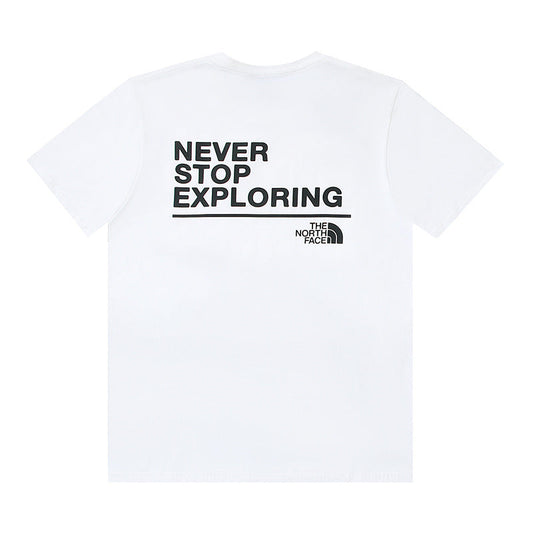 The North Face Never Stop Exploring White T-Shirt