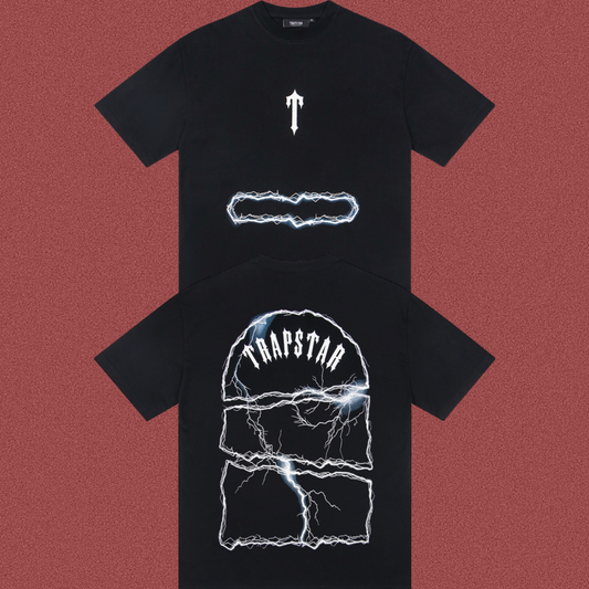 TRAPSTAR Lightning Graphic Logo T-Shirt
