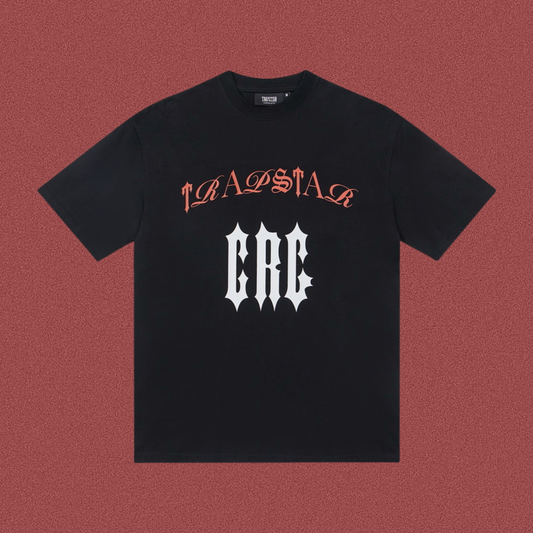 TRAPSTAR Gothic Logo Black T-Shirt