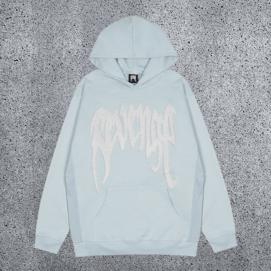 REVENGE Embroidered Logo Pullover Hoodie