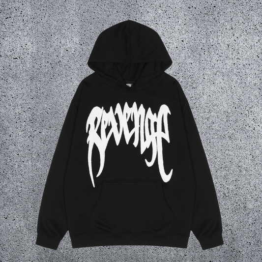 REVENGE Bold Logo Pullover Hoodie