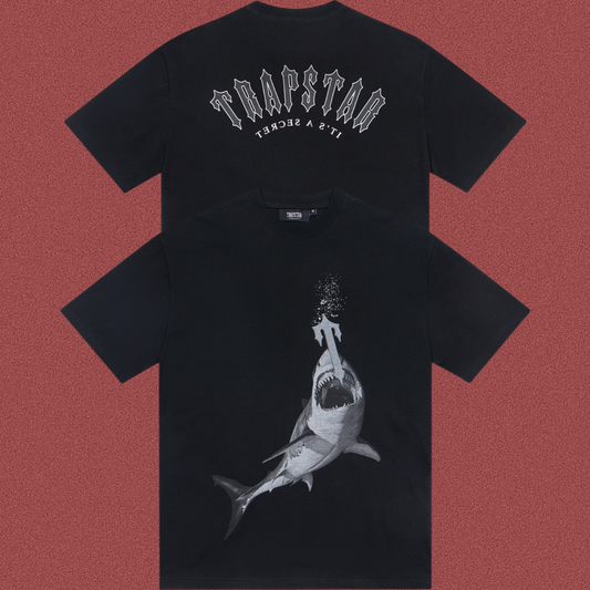 TRAPSTAR Graphic Shark Print T-Shirt