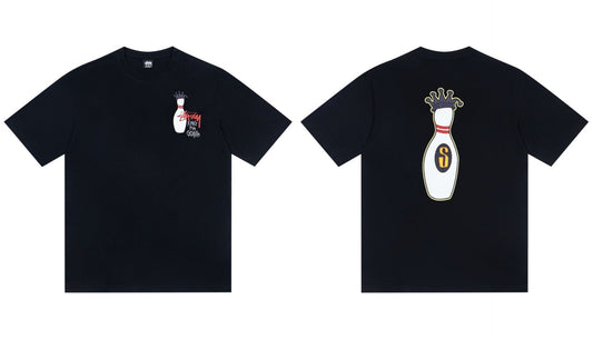 STUSSY Bowling Pin Graphic T-Shirt